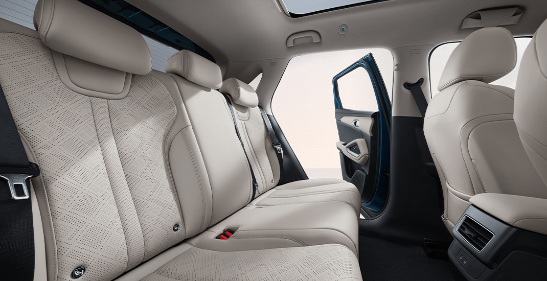 BYD ATTO 2 DM-i Achterbang