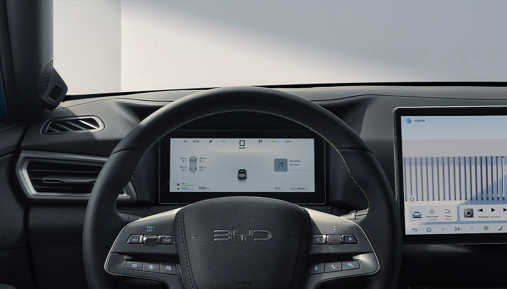 BYD ATTO 2 DM-i -Cockpit View