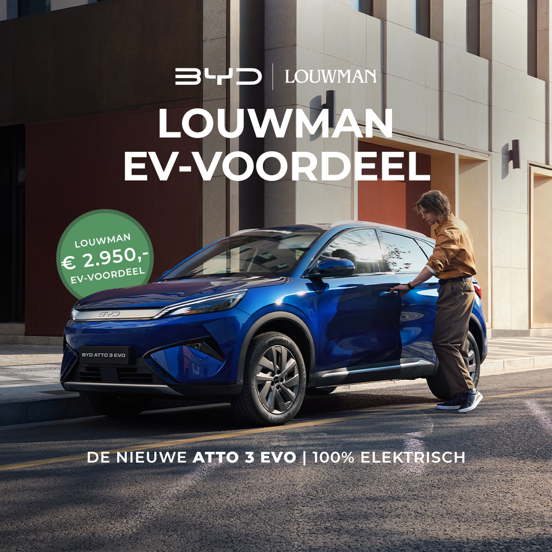 BYD ATTO 3 EVO -EV-voordeel bij Louwman-BYD